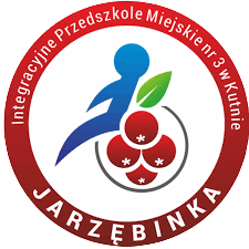 Logo Integracyjnego Przedszkola Miejskiego nr 3 "Jarzębinka" w Kutnie